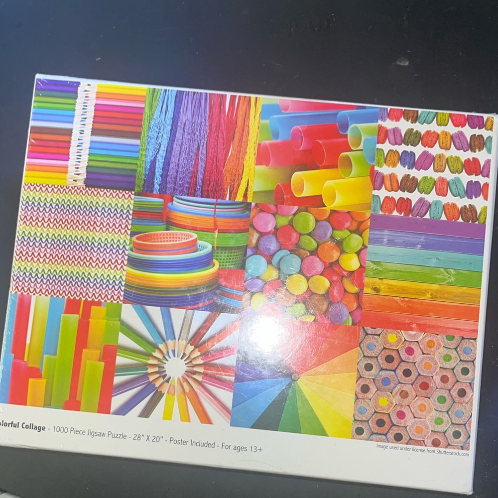 Vibrant Multicolor Jigsaw Puzzle - 1000 Pieces